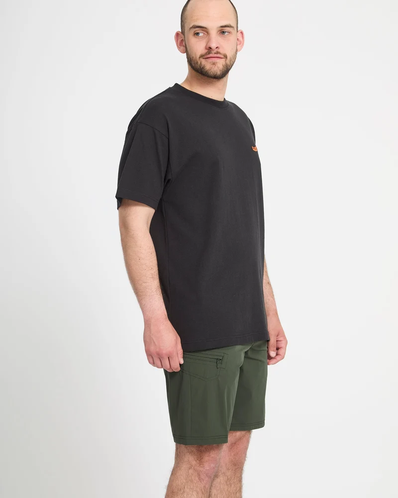 Cashed In Cargo 20" Hybrid-Shorts - Squadron Green