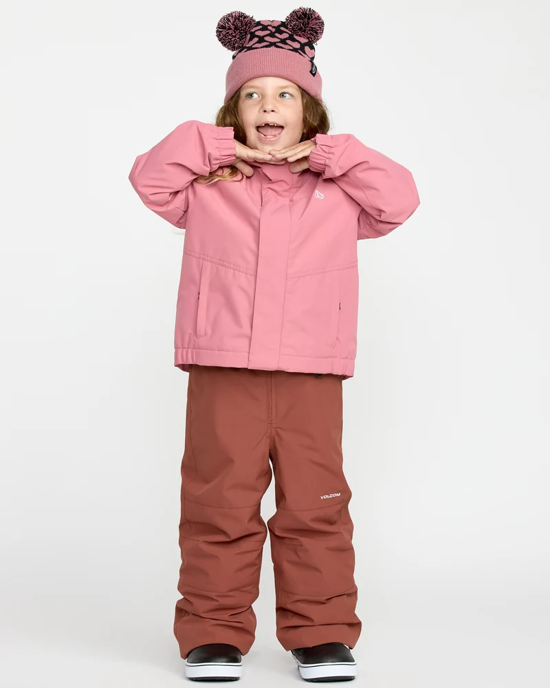 Little Flurry Insulated Latzhose - Henna