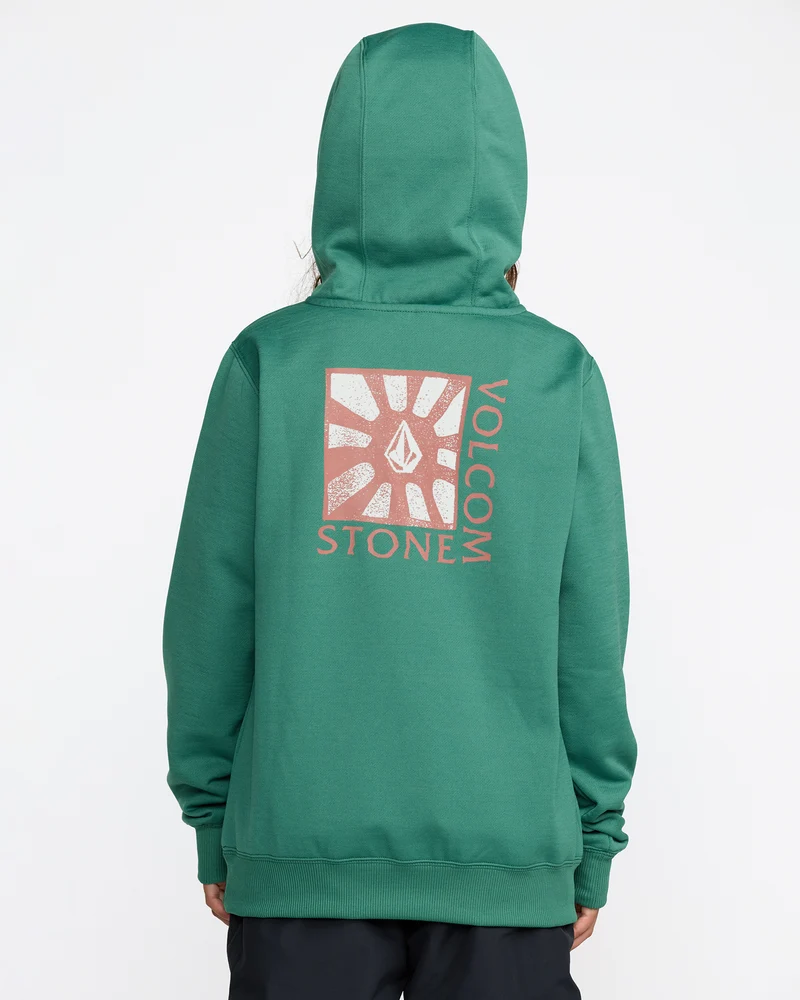 Hydro Fleece Kapuzenpullover - Spruce Green