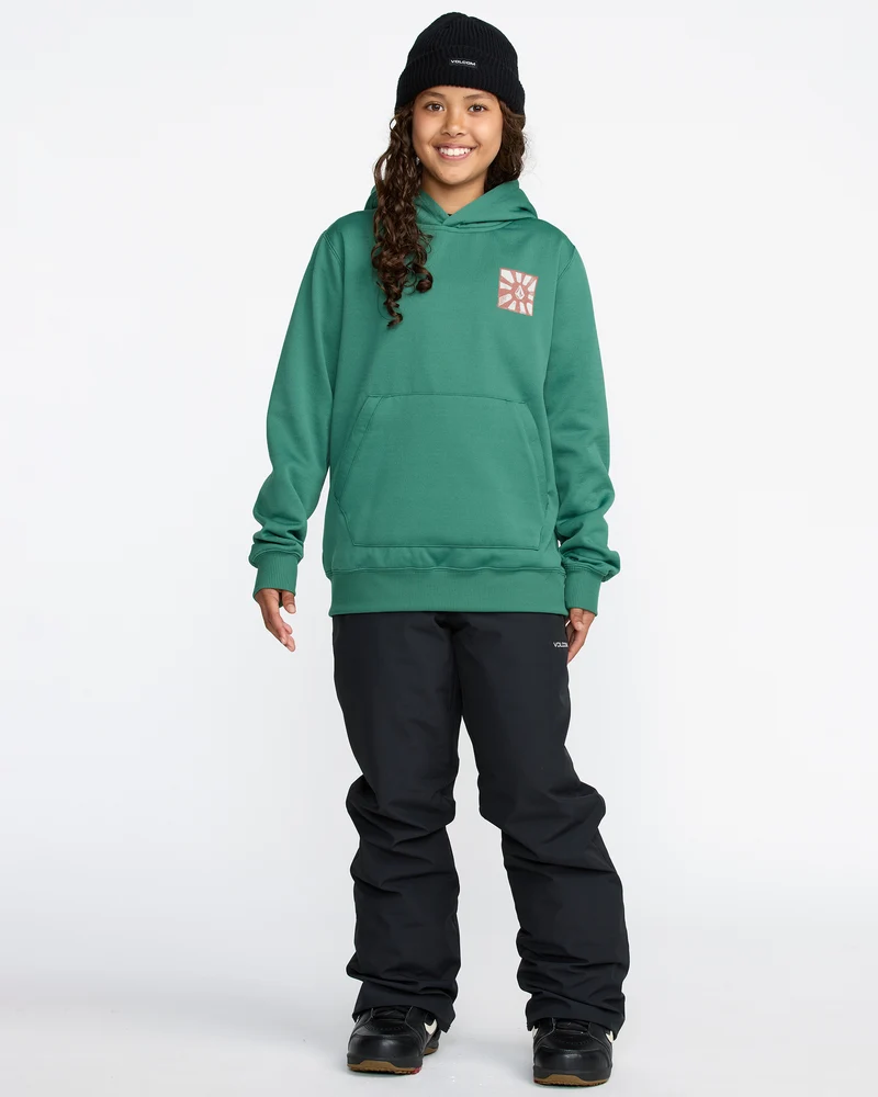Hydro Fleece Kapuzenpullover - Spruce Green