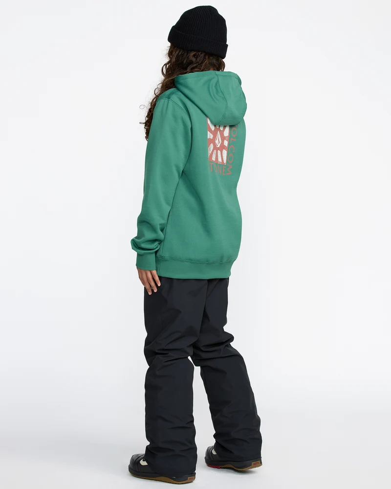 Hydro Fleece Kapuzenpullover - Spruce Green