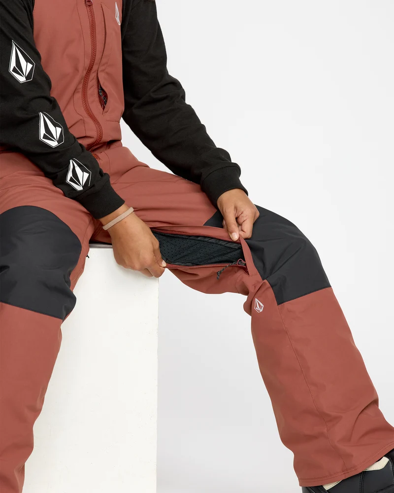 Barkley Insulated Latzhose - Henna