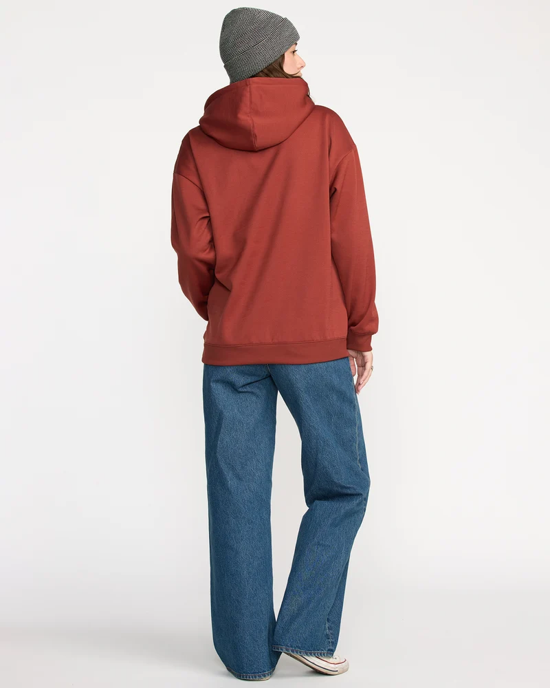 Essential Hydro Kapuzenpullover - Henna