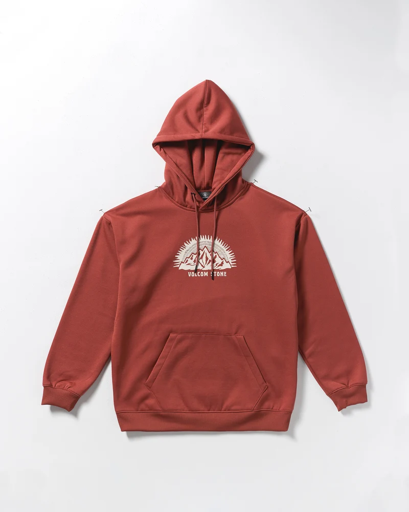 Essential Hydro Kapuzenpullover - Henna