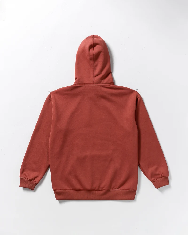 Essential Hydro Kapuzenpullover - Henna