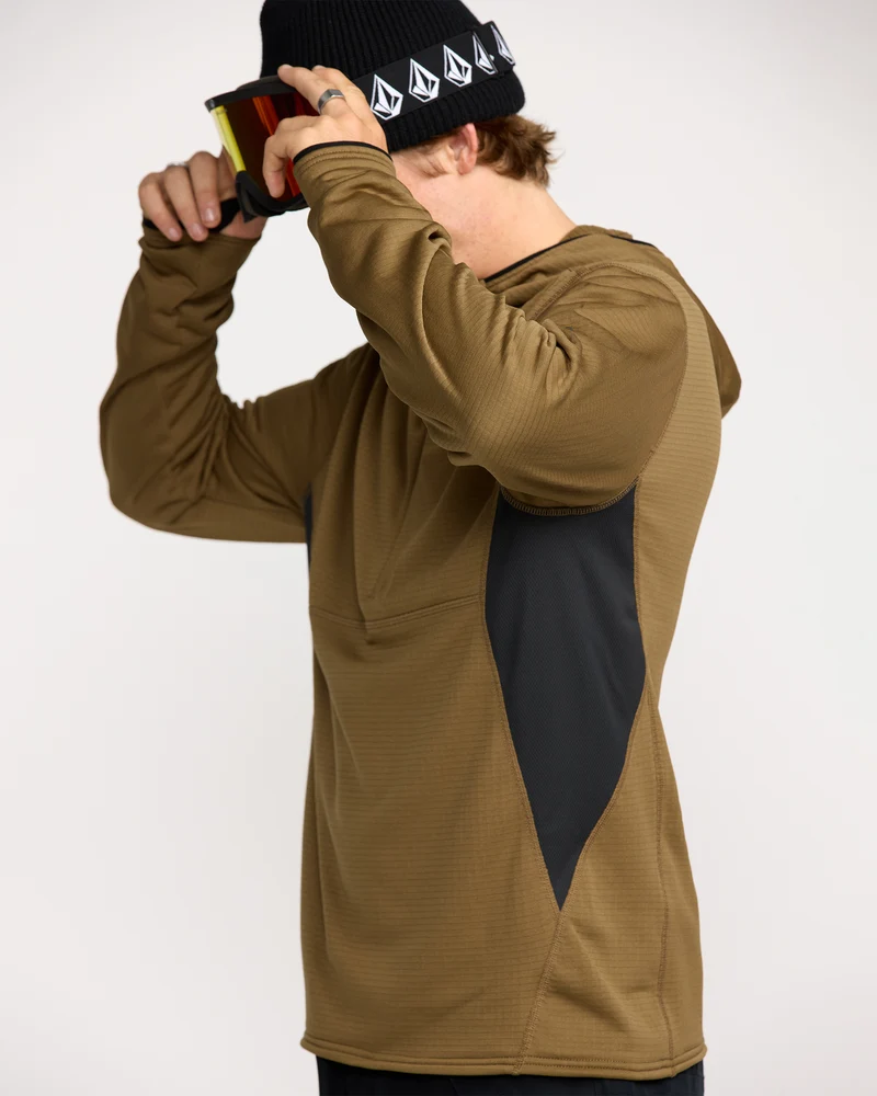 Gridlock Kapuzenpullover - Bronze