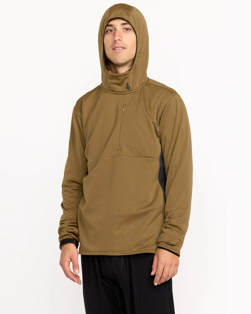 Gridlock Kapuzenpullover - Bronze