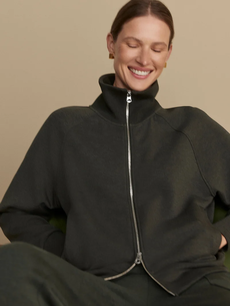 Tyde Zip Through Sweat