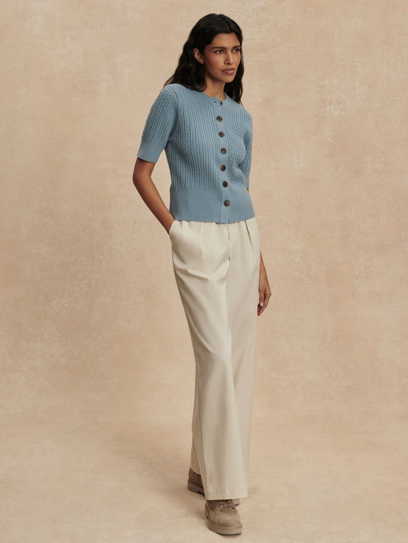 Rhys Short-Sleeve Cardigan