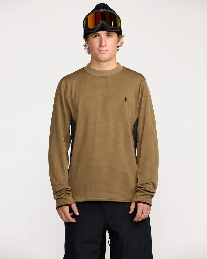 Gridlock Fleece Sweatshirt - Bronze