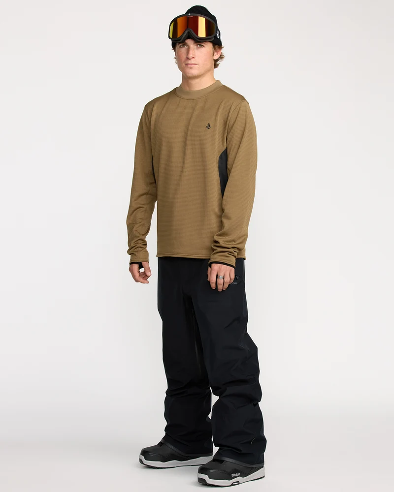 Gridlock Fleece Sweatshirt - Bronze
