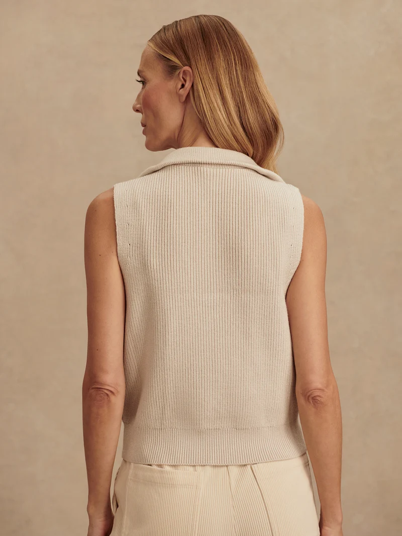 Amina Half Zip Knit