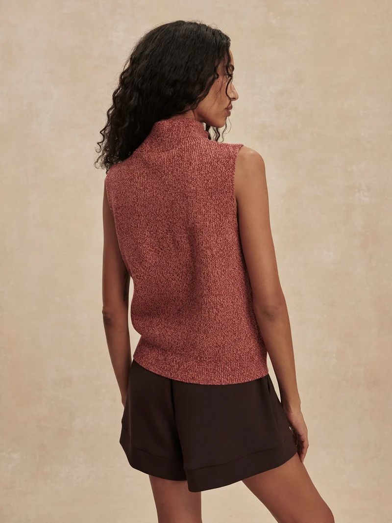 Amina Half Zip Knit