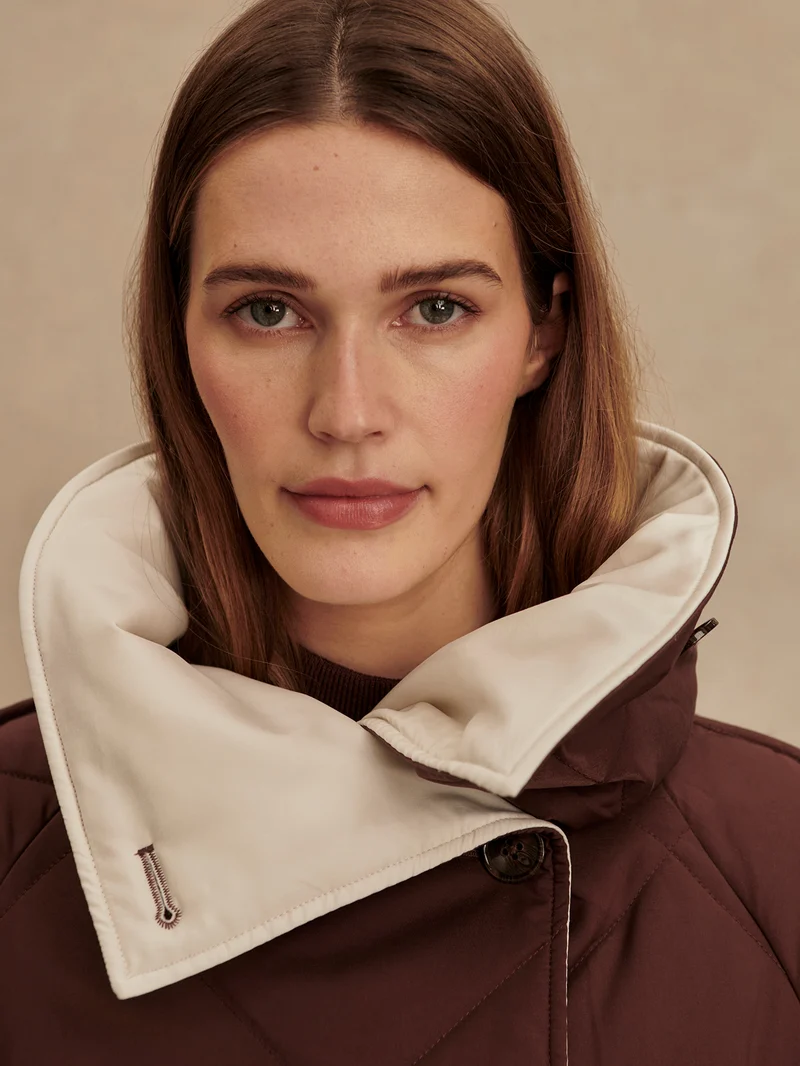 Annalise Reversible Wrap Coat
