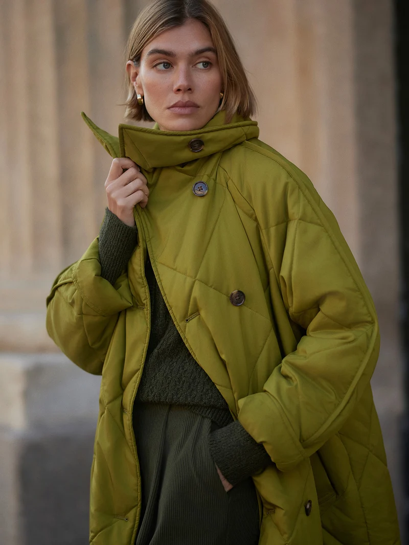 Annalise Reversible Wrap Coat