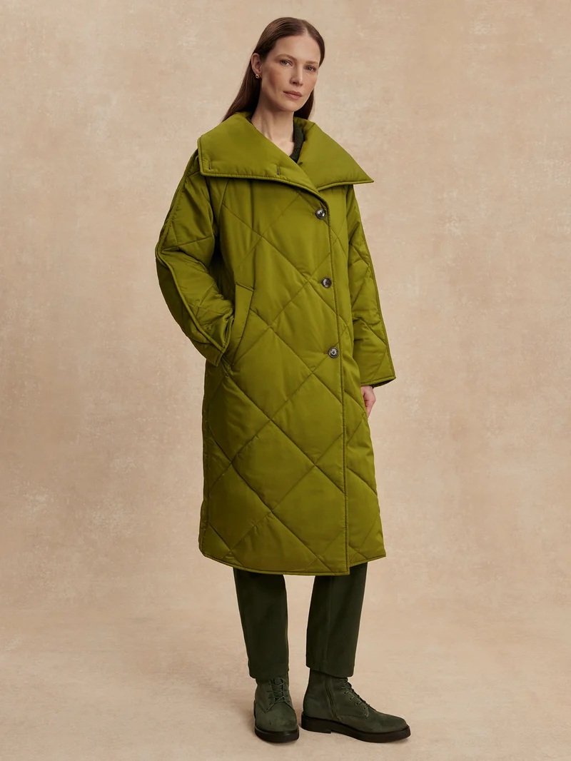 Annalise Reversible Wrap Coat
