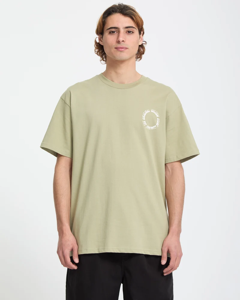 Round Out T-Shirt - Green Tea