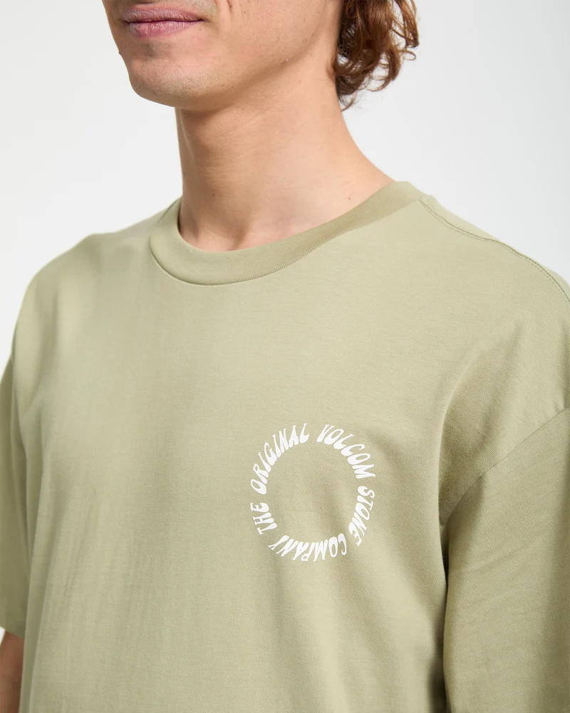 Round Out T-Shirt - Green Tea