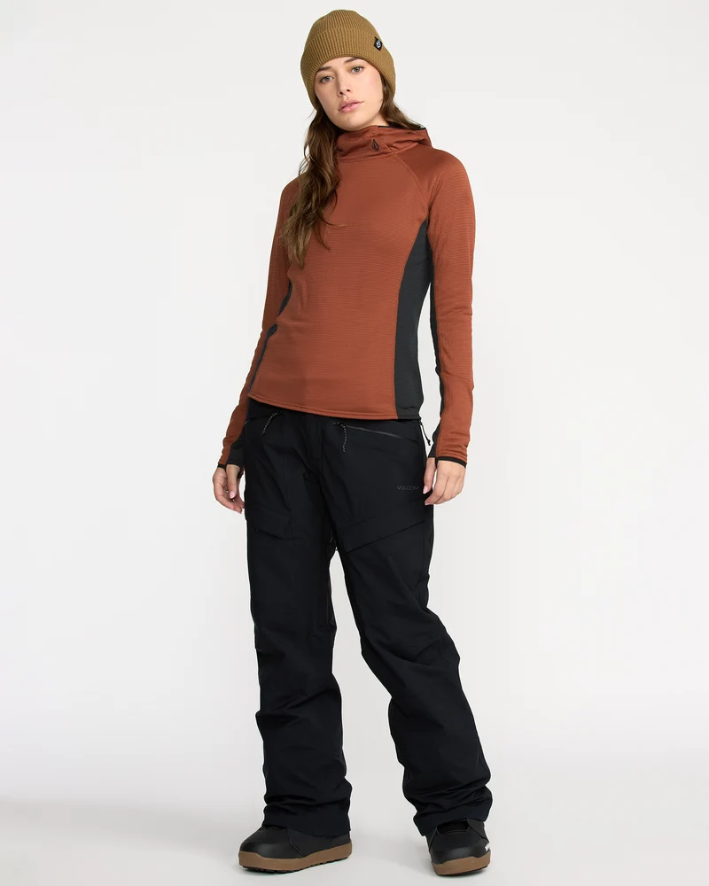 Gridlock Balaclava Kapuzenpullover - Henna