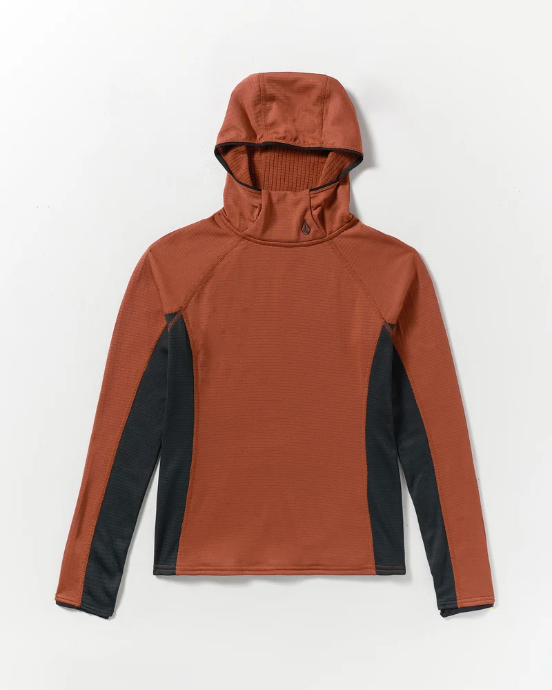 Gridlock Balaclava Kapuzenpullover - Henna