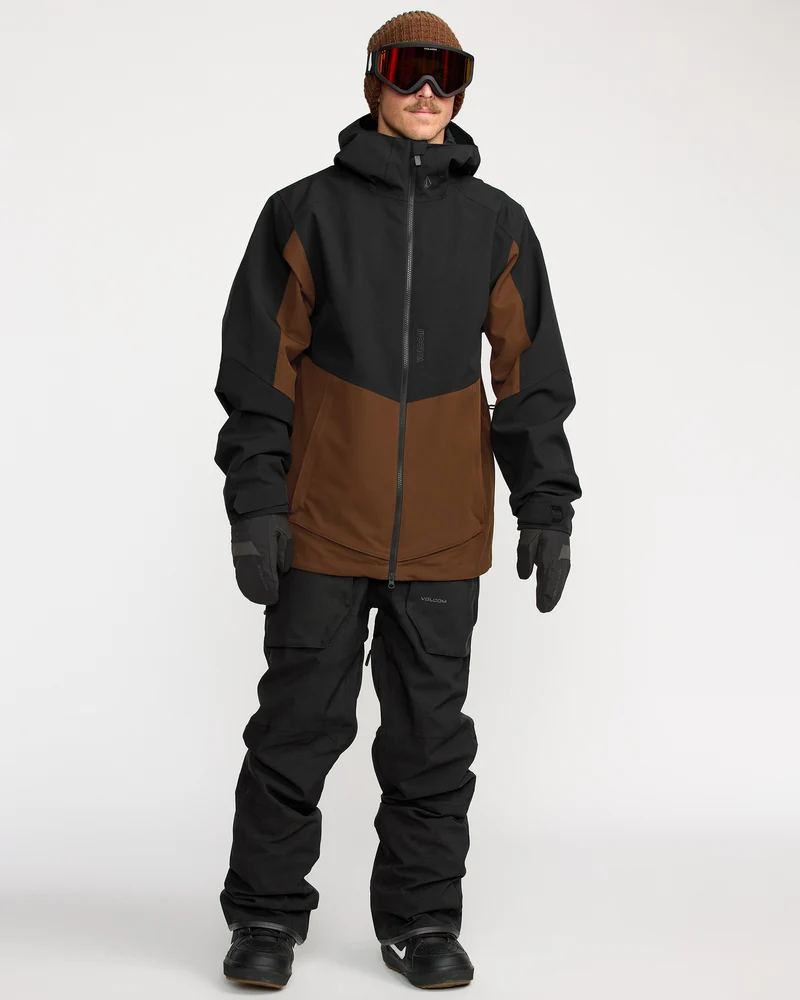 Brighton Full Zip Jacke - Brown