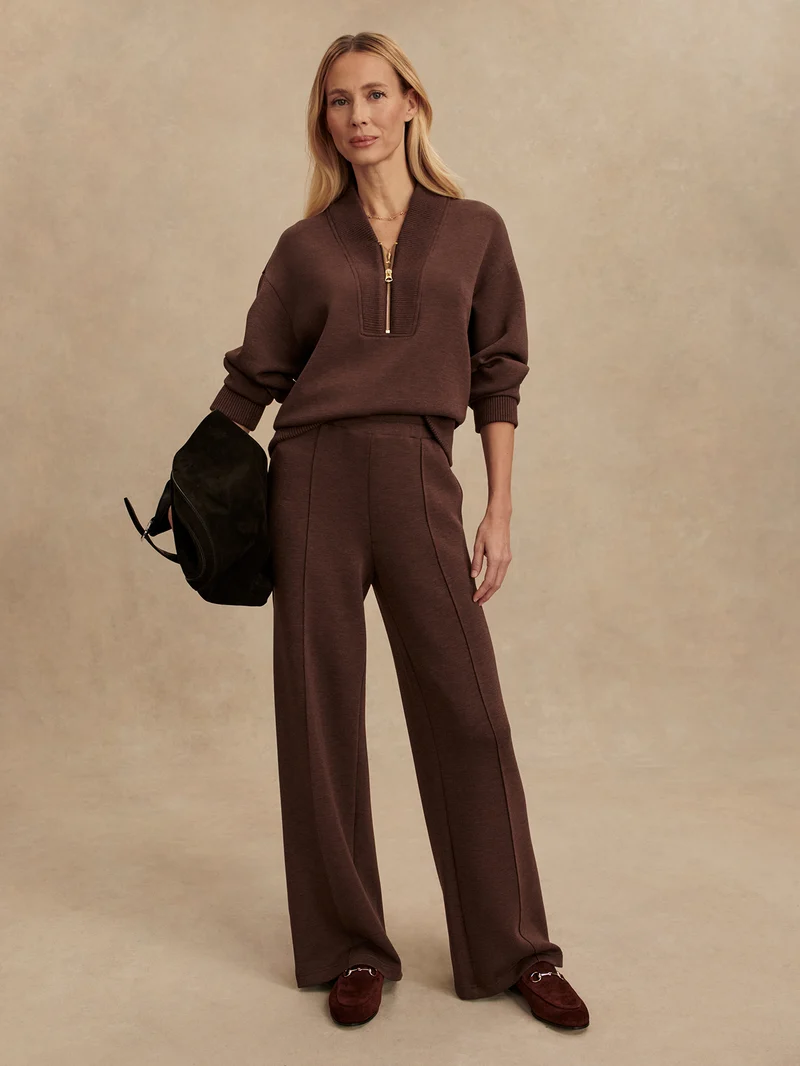Sally Half Zip Sweat