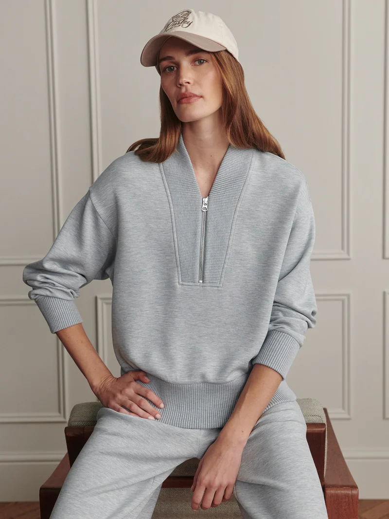 Sally Half Zip Sweat