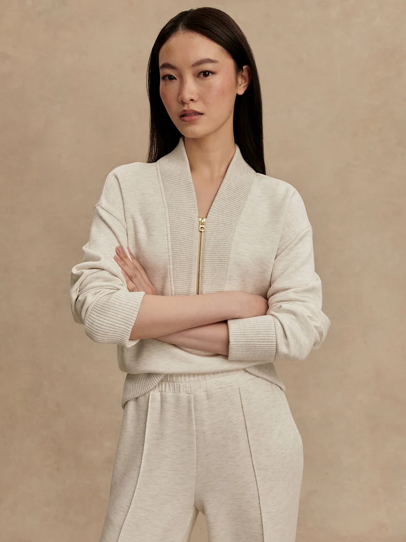 Sally Half Zip Sweat