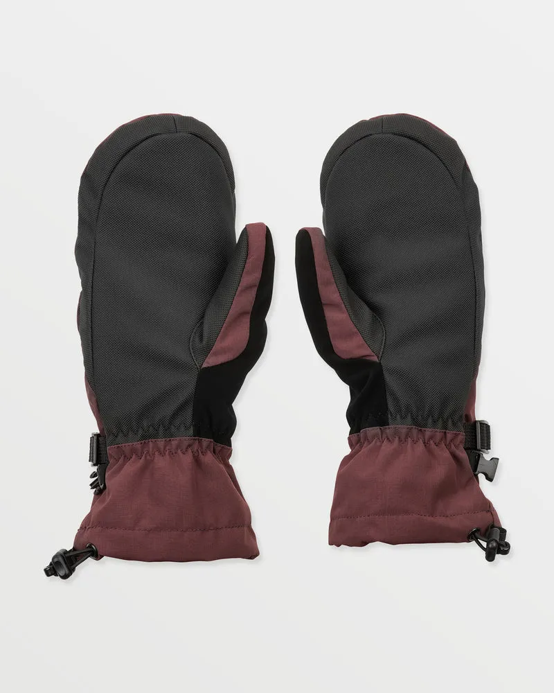 V.Snow Over Fäustlinge - Oxblood