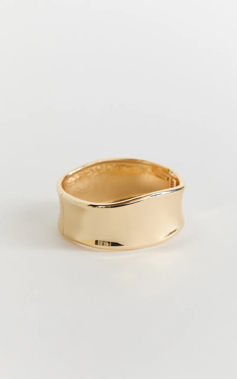Gertrude Cuff Bracelet in Gold