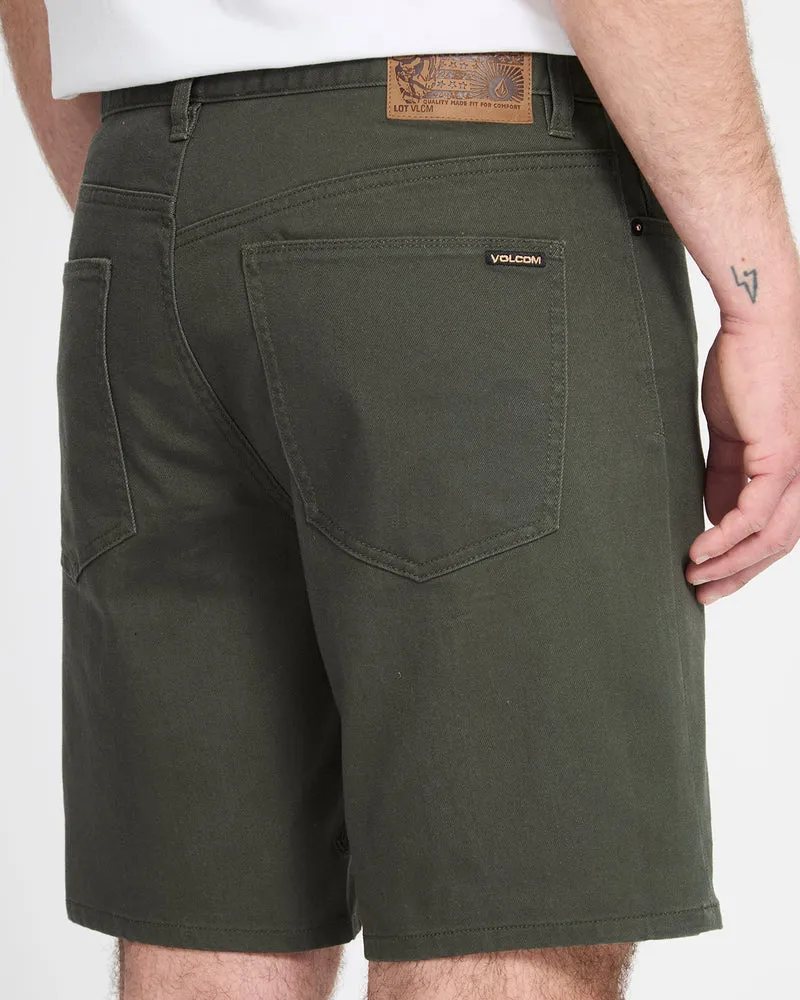 Solver 5 Pocket 19" Twill Shorts - Squadron Green