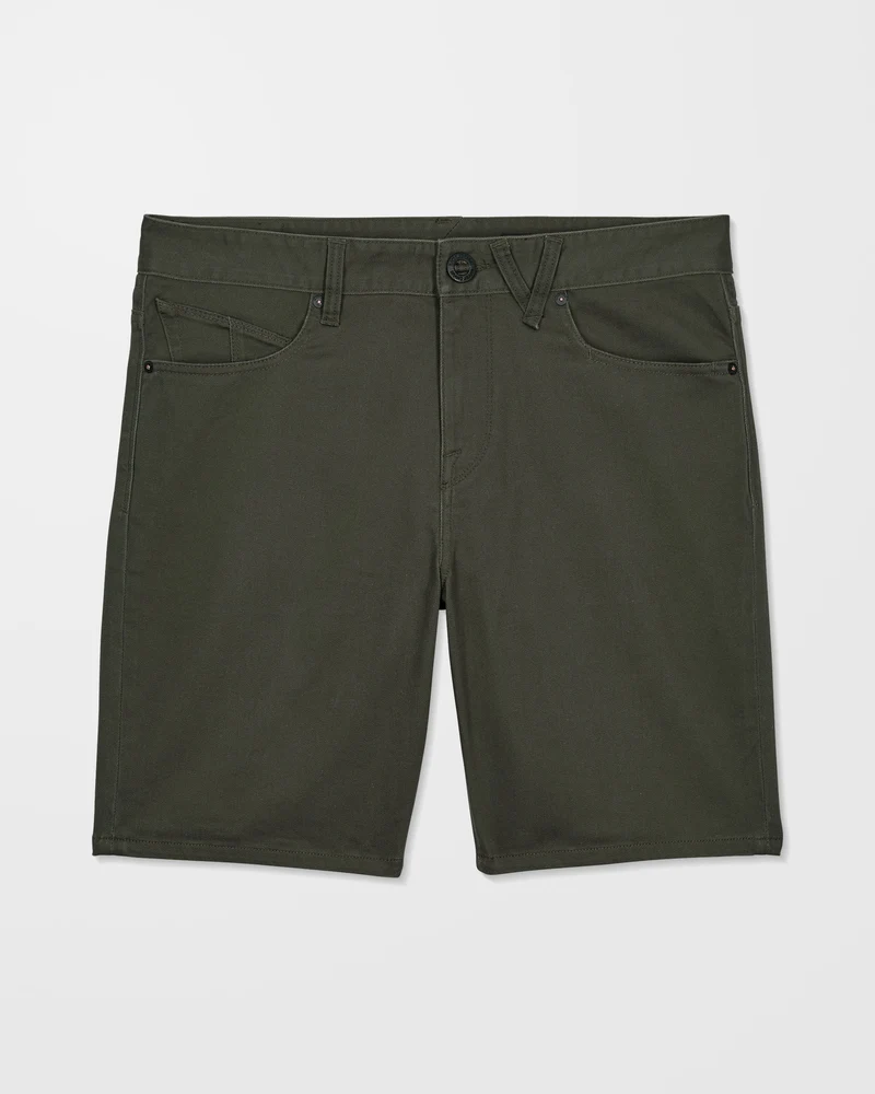 Solver 5 Pocket 19" Twill Shorts - Squadron Green