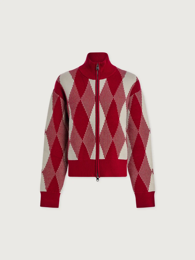 Karina Jacquard Knit Jacket