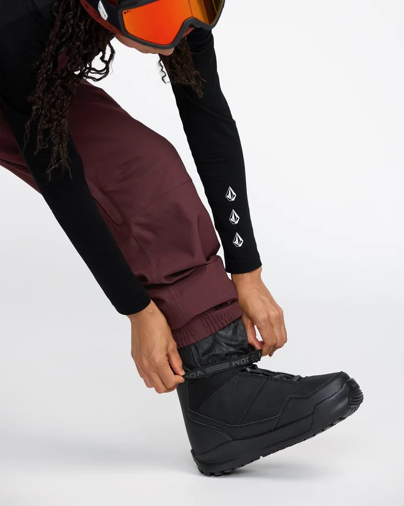 Creston 3D Stretch Latzhose - Oxblood