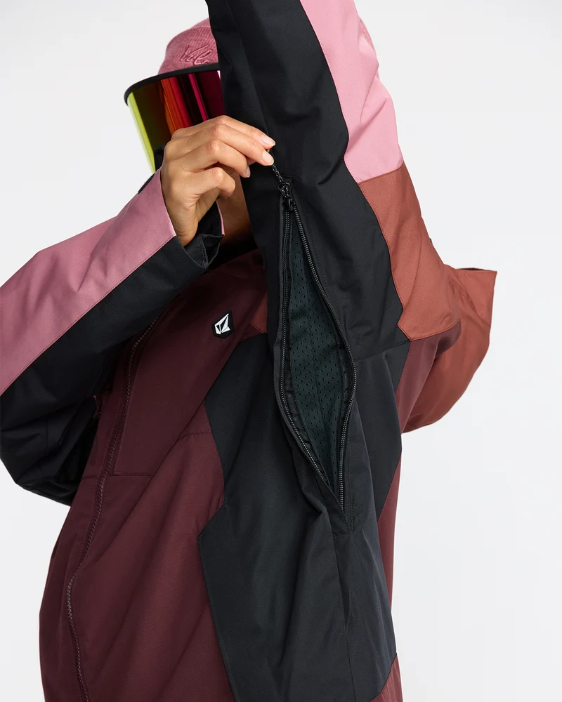Agate Insulated Jacke - Oxblood
