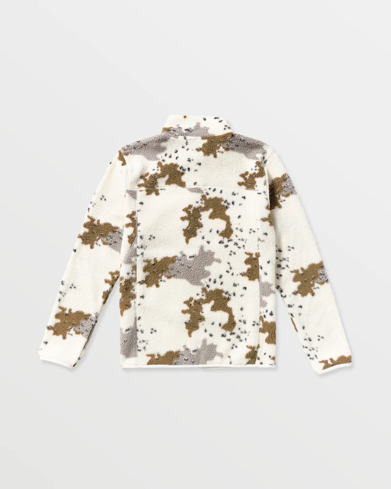 Nelson Sherpa Full Zip Jacke - White