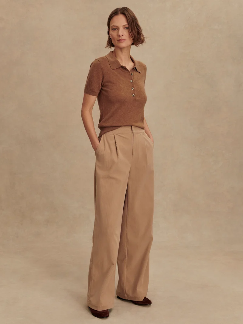 Toni Fine Knit Polo