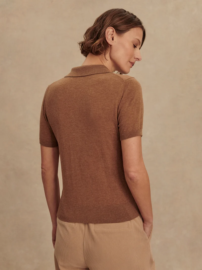 Toni Fine Knit Polo