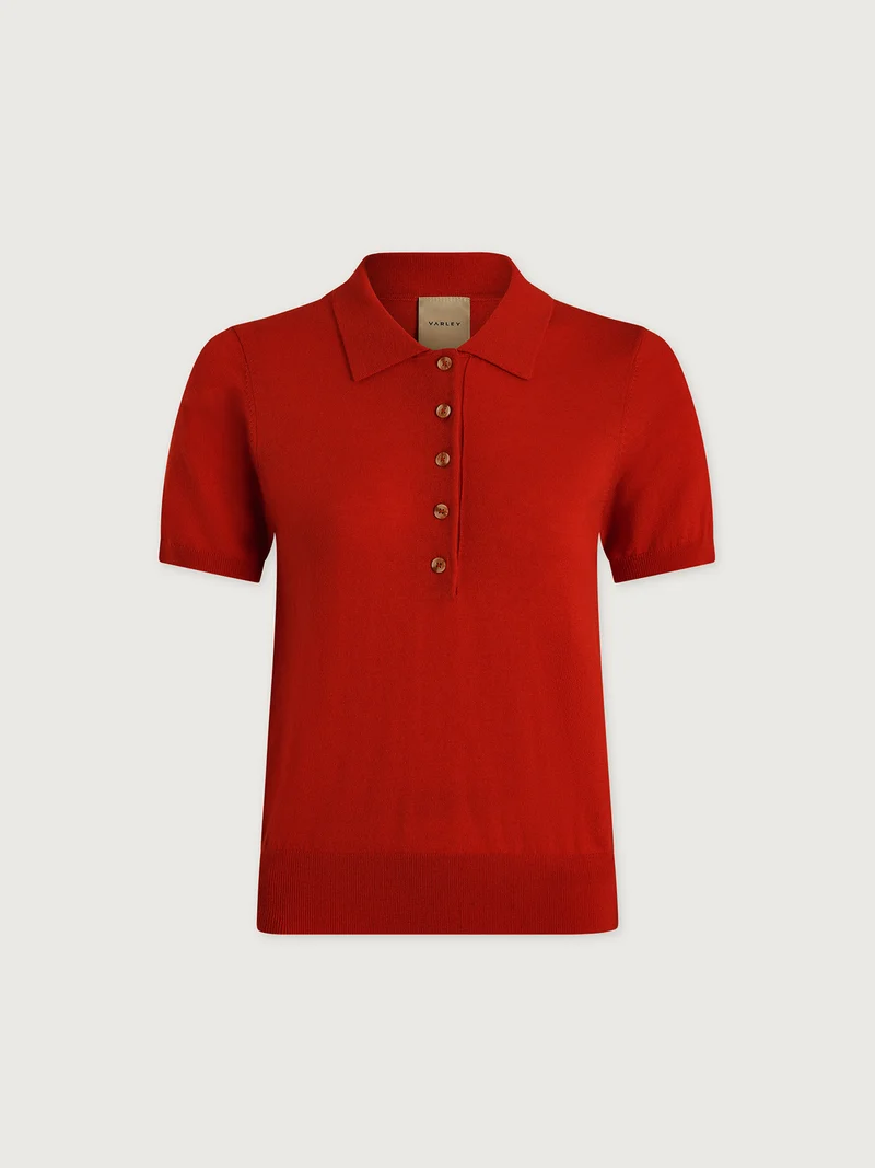 Toni Fine Knit Polo