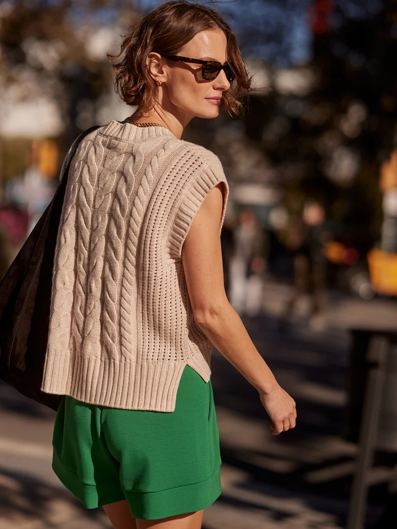 Pixie Relaxed Cable Tank