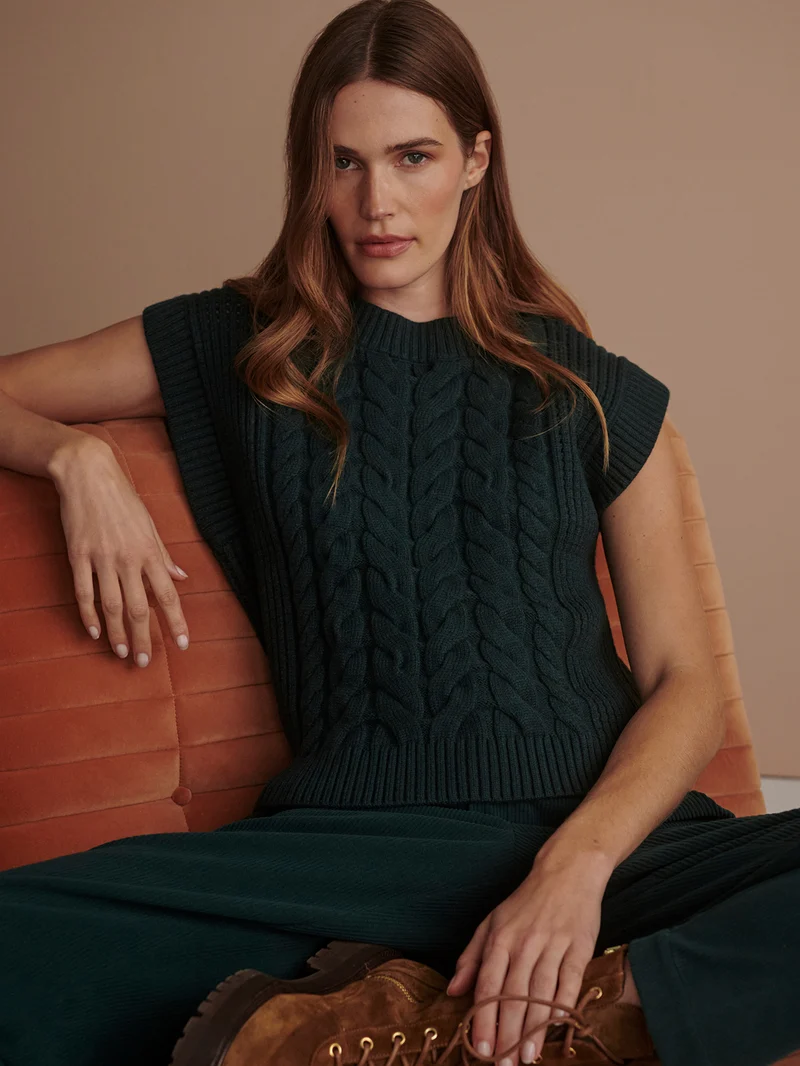 Pixie Relaxed Cable Tank