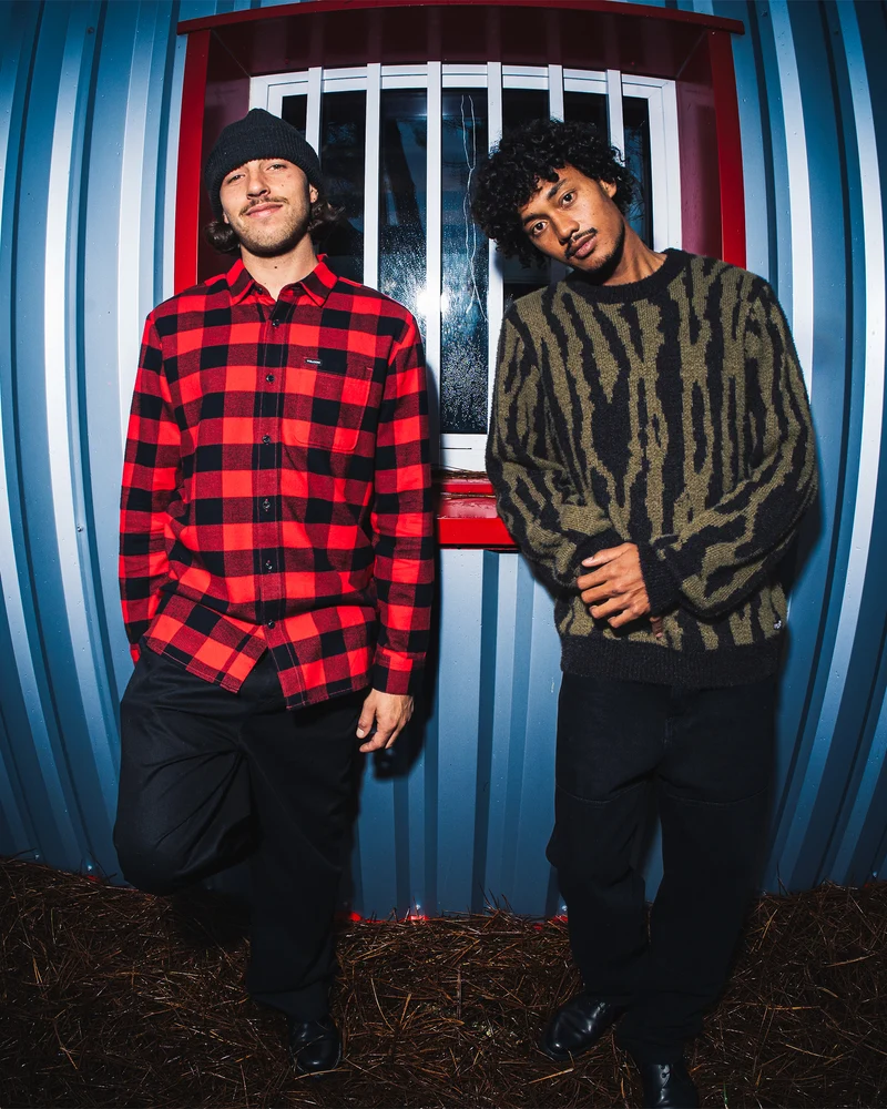 Bowered Hemdjacke - Lifeguard Red