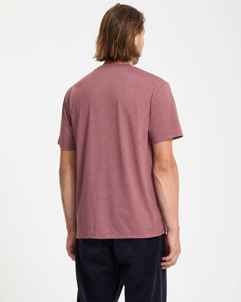 Circle Blanks T-Shirt - Merlot
