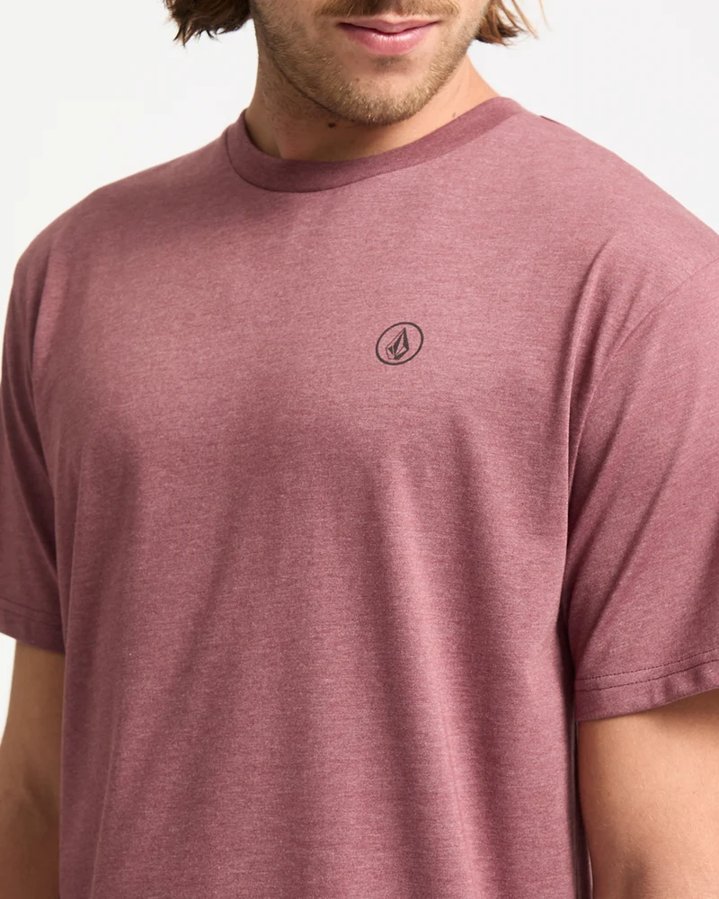 Circle Blanks T-Shirt - Merlot