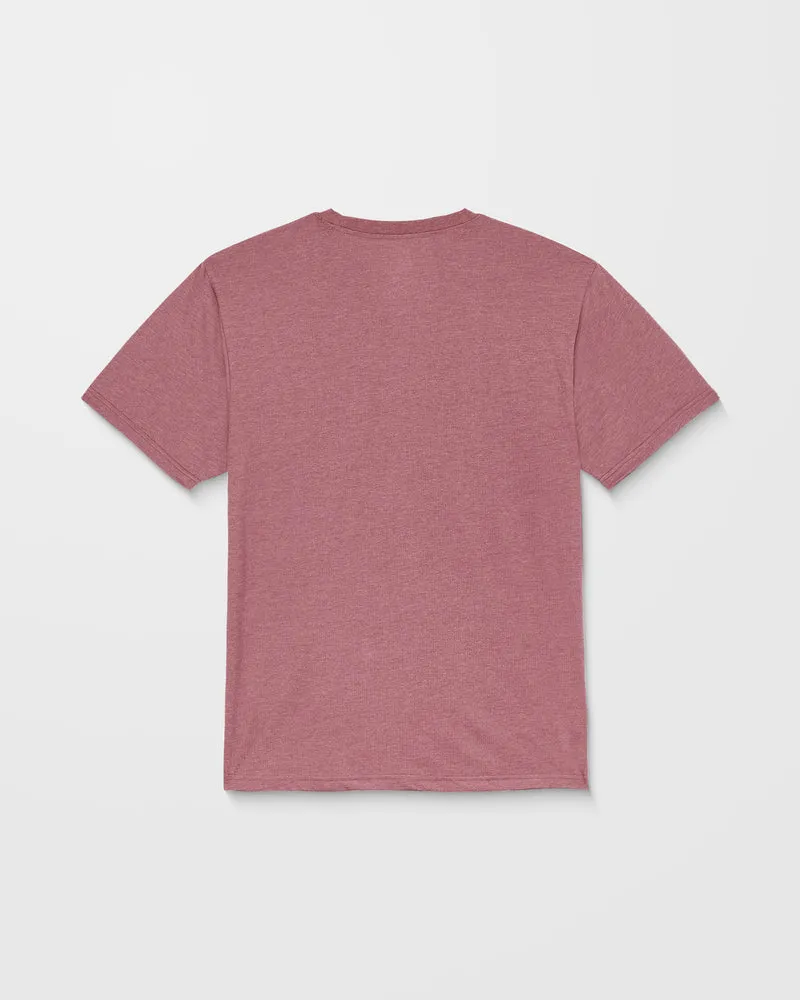 Circle Blanks T-Shirt - Merlot