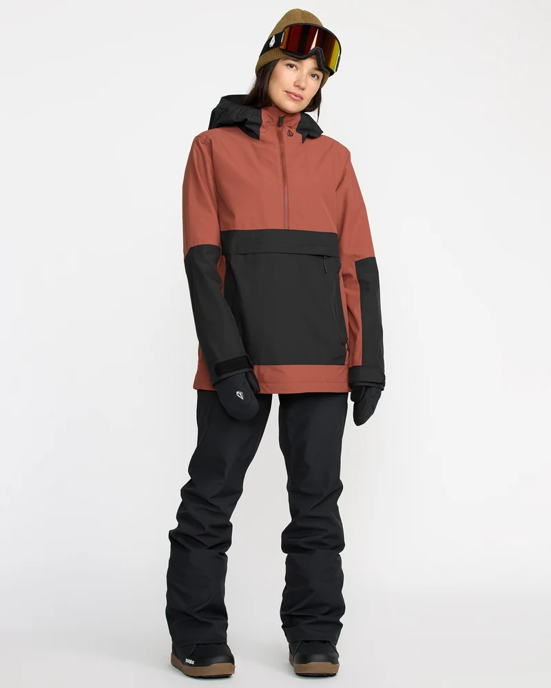 Harlan Pullover Jacke - Henna