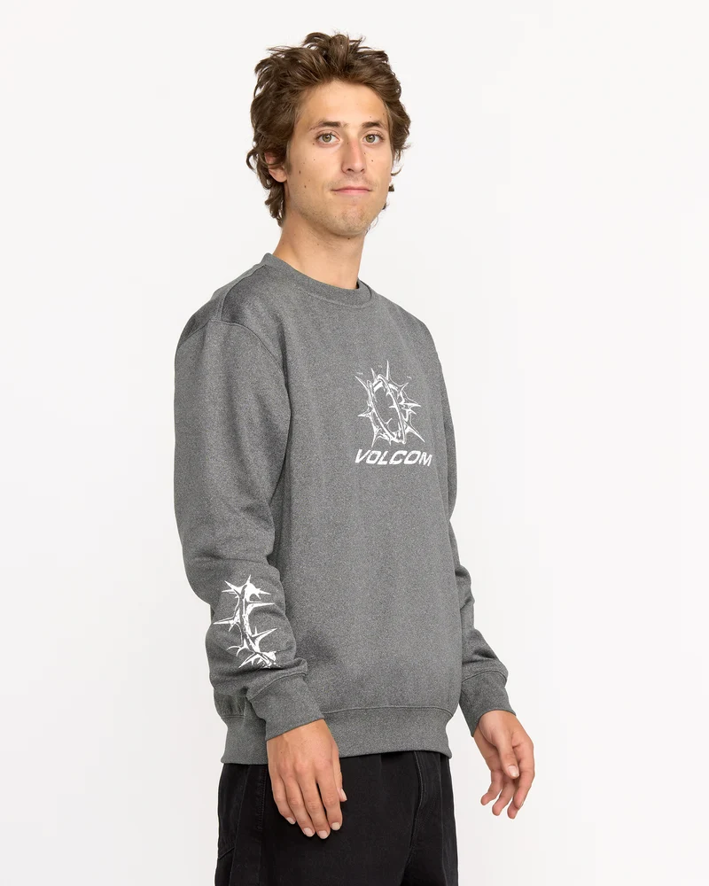 Hydro Fleece Sweatshirt - Heather Black