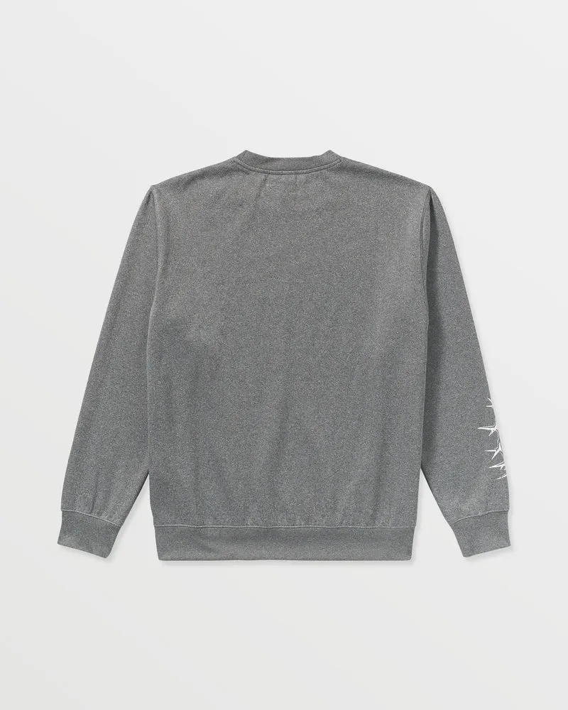 Hydro Fleece Sweatshirt - Heather Black
