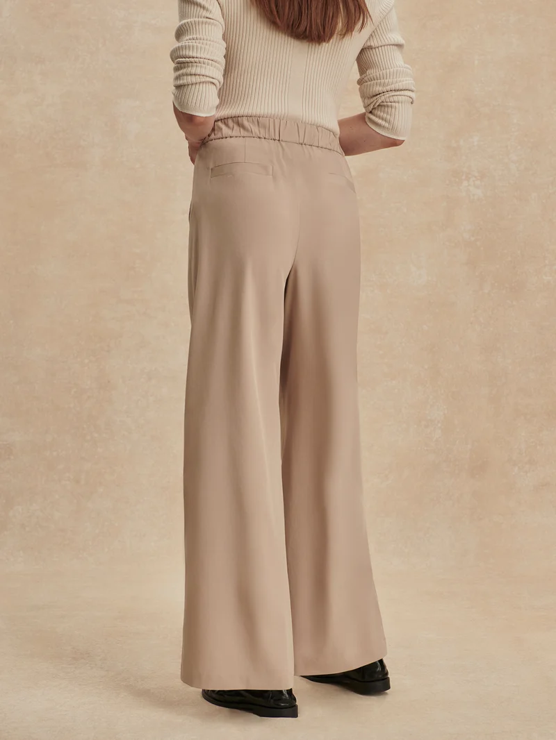 Lightweight Stretch Wide Leg Travel Pant Regular