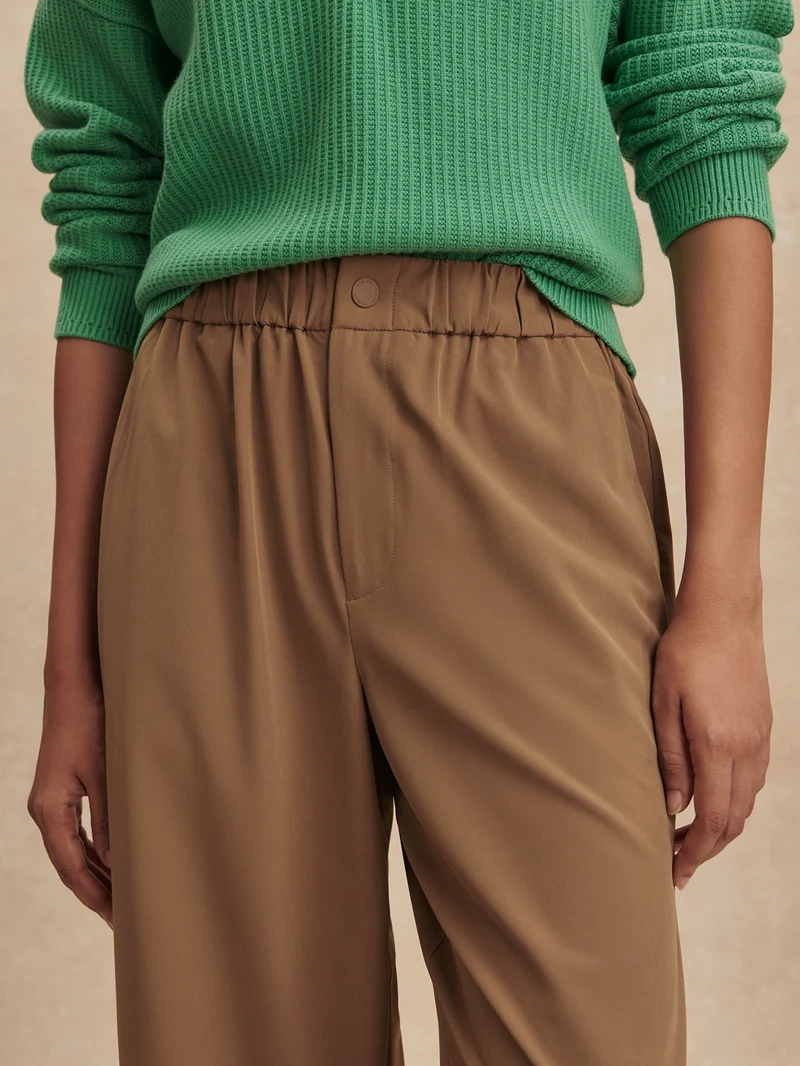 Lightweight Stretch Wide Leg Travel Pant Regular